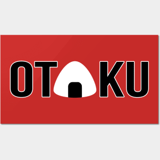 Otaku onigiri man Posters and Art